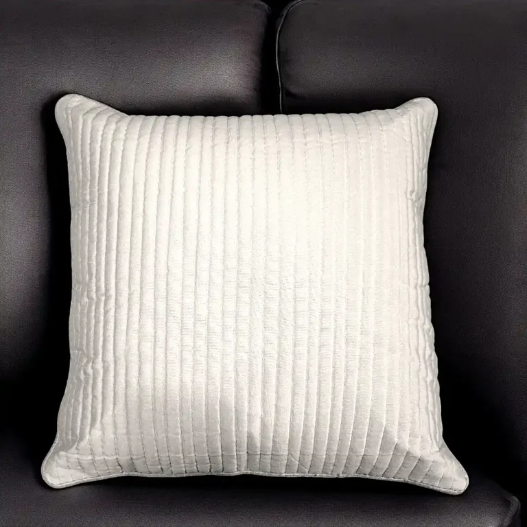Flute Pattern Off White Cushion Covers Set of 5