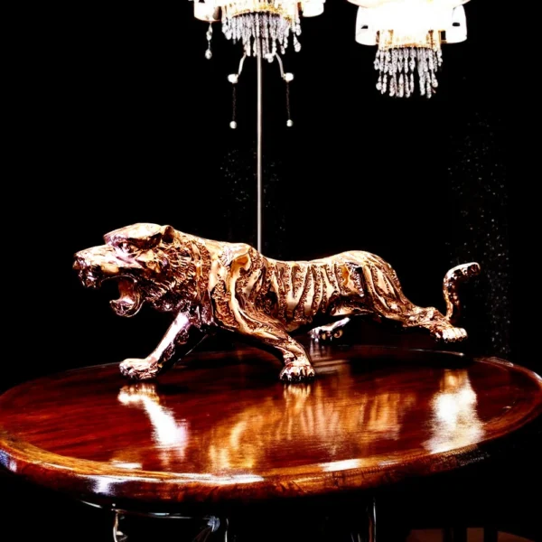 Rose Gold Jaguar Showpiece_1